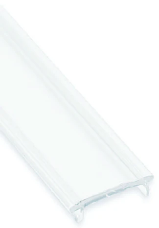 Krytka na lištu na LED pásy 3m mliečna