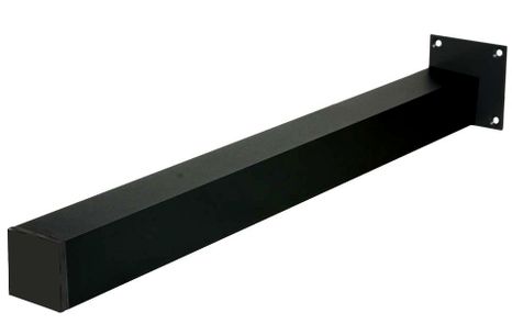 Noha stolová hranatá MOB AL 60x60x 710mm čierna